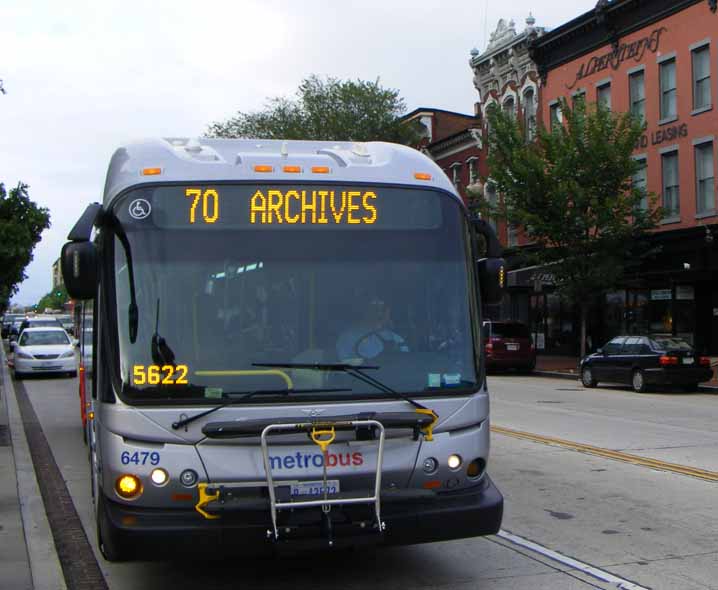 WMATA Metrobus New Flyer DE42LFA 6479